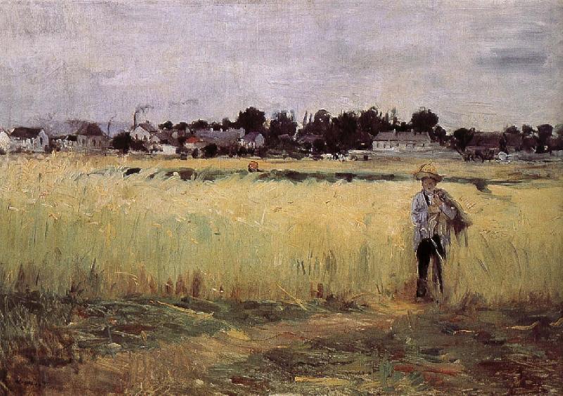 Berthe Morisot Cornfield Germany oil painting art